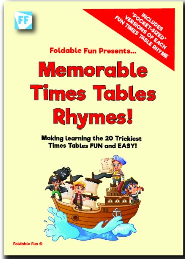 Foldable Fun Presents Memorable Times Tables Rhymes!